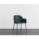 Hensley Dark Teal Dining Armchair